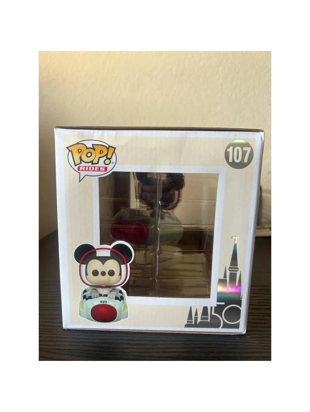Mickey Mouse at Space Mountain Attraction Funko Pop Ride #107 Disney World Parks